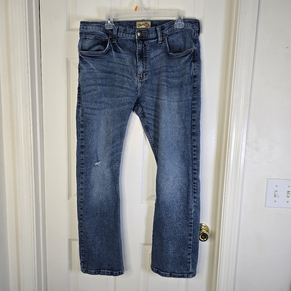 Wrangler‎ 20X 42 Vintage Boot Mens Classic Blue Denim Jeans 36 X 32